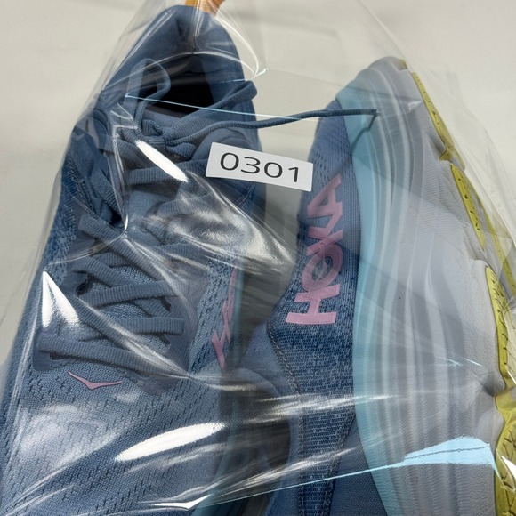 HOKA Bondi 8 Women's Running Shoes Blue Cushioned Road Sneakers Size US 8.5 - Picture 10 of 10